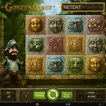 Spinbara - Gonzo's Quest Slot von NetEnt